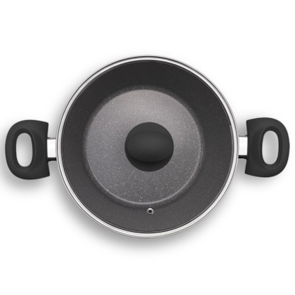 Jogo de Panelas Cerâmic Life Optima Alumínio Antiaderente Indução 5Pçs Stone 4799/102 Brinox-a3926c34-7ae6-45e5-aa53-92eadbce9602