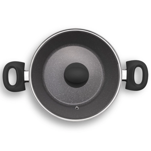 Jogo de Panelas Cerâmic Life Optima Alumínio Antiaderente Indução 5Pçs Stone 4799/102 Brinox-36624bc7-b425-4e51-8bd2-9c1bd32720cf