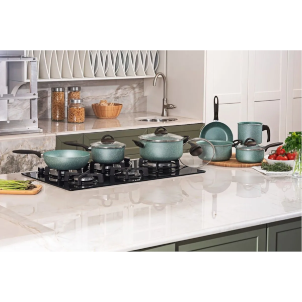 Jogo de Panelas Ceramic Life Suprema Em Alumínio 7Pçs Verde 7245/101 Brinox-686d7b90-1ec8-4a37-8bb4-690dce86843e