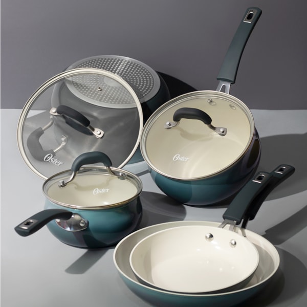 Jogo de Panelas Cerâmica Corbet em Alumínio Indução 5Pçs Blue Petrol 94243.08 Oster-2d8e13f8-db33-47ce-b053-36588ddb1200