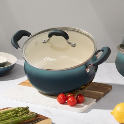 Jogo de Panelas Cerâmica Corbet em Alumínio Indução 5Pçs Blue Petrol 94243.08 Oster-43dd22a0-4448-43d9-96c0-279f2b2bd399