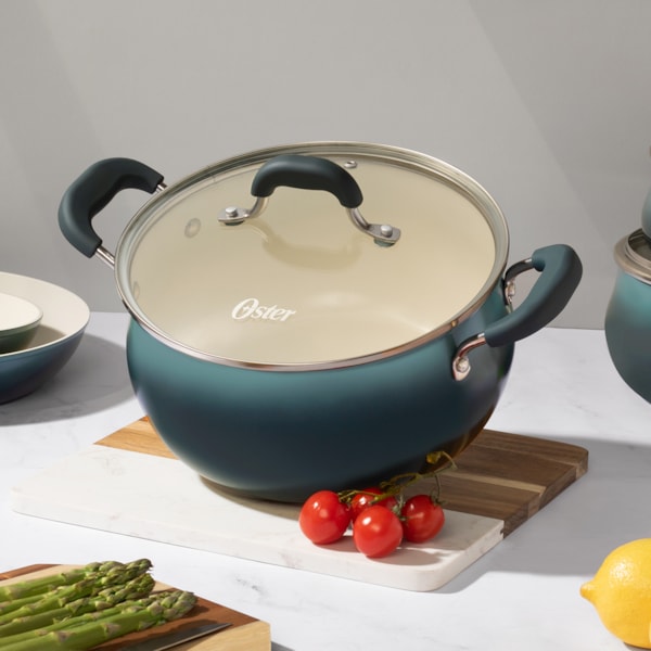 Jogo de Panelas Cerâmica Corbet em Alumínio Indução 5Pçs Blue Petrol 94243.08 Oster-c553f158-c992-4e9a-9cdb-124459f71291