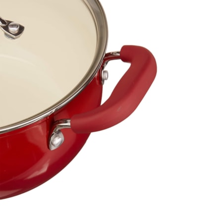 Jogo de Panelas Cerâmica Corbett em Alumínio Indução 5Pçs Red Velvet 94244.08 Oster-27fc7833-9d0f-4652-a0b2-069a8b2adc96