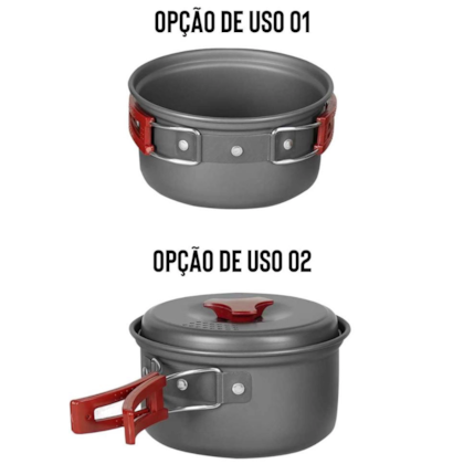 Jogo de Panelas Inox Camp com Acessórios 9Pçs 303694 Nautika-03a10900-03ce-47d0-8da7-188c264c0e20