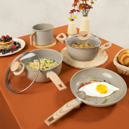 Jogo de Panelas Marble Edition com Revestimento Cerâmico Alumínio 4Pçs Cinza Dust 143887.06 Oster-a96dfede-d969-4790-8707-4c1a2d1aa2c0