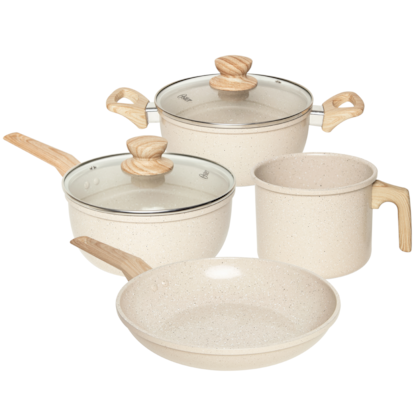 Jogo de Panelas Marble Edition com Revestimento Cerâmico Alumínio 4Pçs Creme 143886.06 Oster-d6cc569d-d6cf-47f6-86e5-13bcf0d28c32