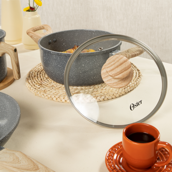 Jogo de Panelas Marble Edition com Revestimento Cerâmico Alumínio 4Pçs Dark Grey 143888.06 Oster -18dddbca-6926-4ec9-9788-5985678cebc5