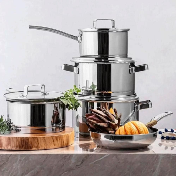 Jogo de Panelas Palazzo Inox Indução 5pçs 4808/100 Brinox-9da0d937-3065-477a-9087-6858ab56c4af