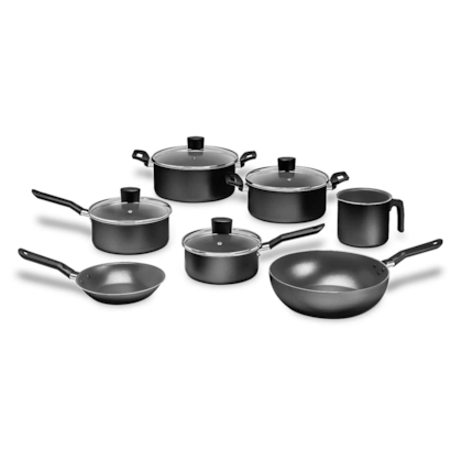 Jogo de Panelas Preto Ebony 7 peças Alumínio 7190/401 Brinox-6240a96d-31e6-4a89-bc7c-b7f5bf86ee95