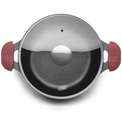 Jogo de Panelas TVT Em Ferro Fundido Para Forno/Fogão 4pçs Com Tampa de Vidro 8382 MTA-7d6d1419-d108-452f-8ef4-785d95ab87bf