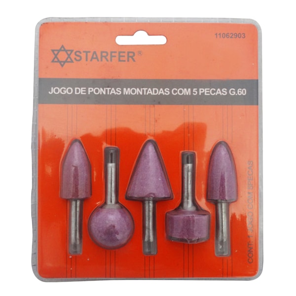 Jogo de Ponta Montada Com 5 Peças Starfer-0e4609ca-97f6-498c-a7b3-4cb366e81117