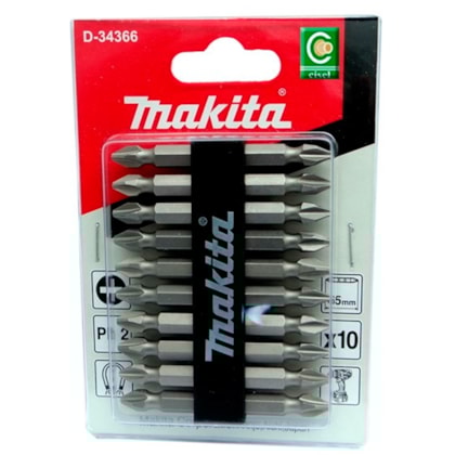 Jogo de Ponta Phillips 65 mm com 10 Peças Makita-ca732bc0-add0-47ca-a18f-f683db6b540b