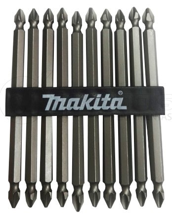 えっさ2点 Pontas de Impacto Duplo Phillips PH2 110mm com 10 Peças - SATA-ST59812