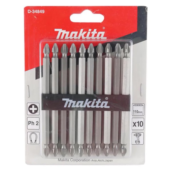 Jogo de Pontas Bits Philips PH2 110mm Makita-9ca6ebb1-1383-452b-baa2-b66cf7ce27c0
