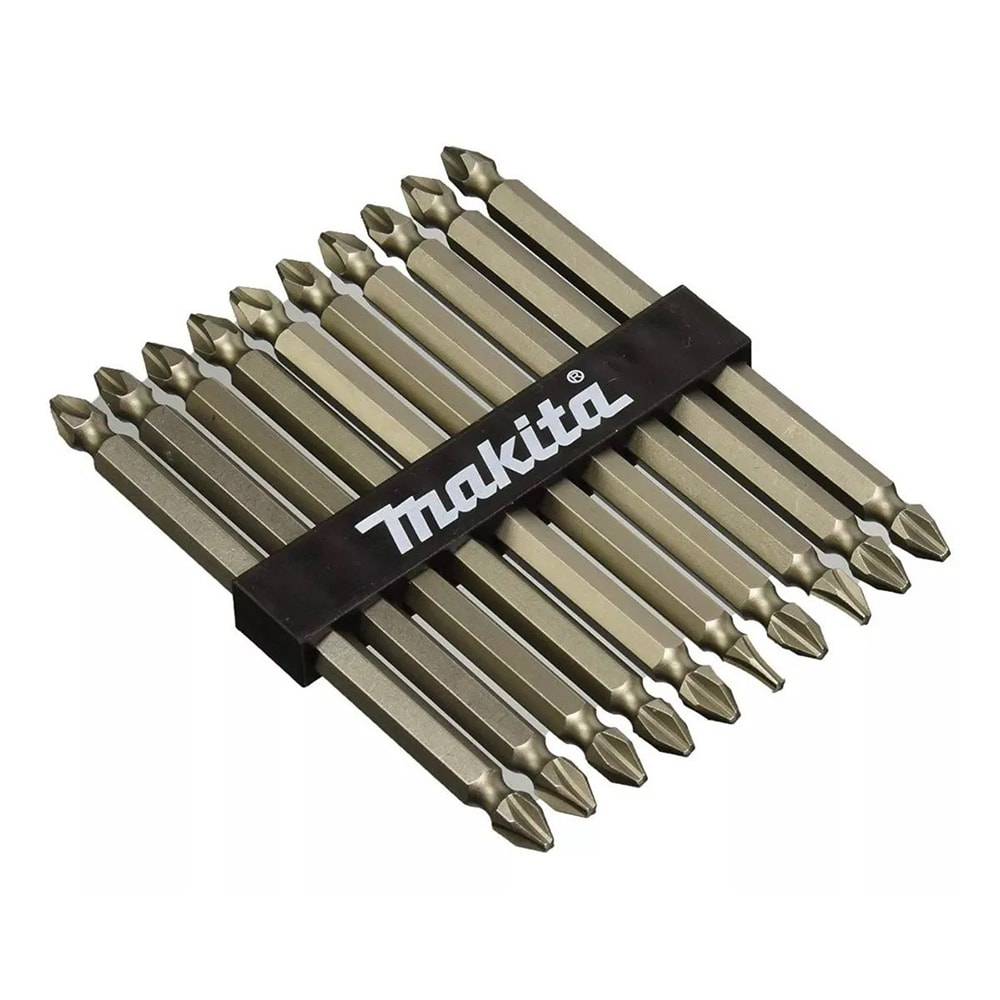 Jogo de Pontas Bits Philips PH2 110mm Makita | Ultra Maquinas