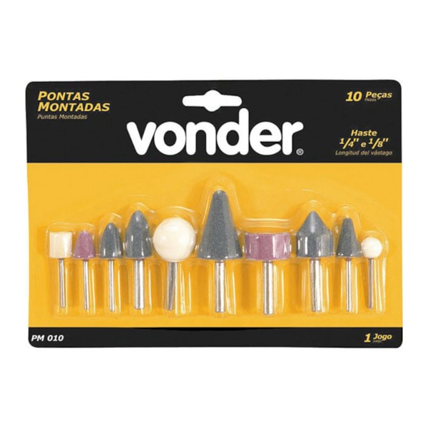 Jogo de Pontas Montadas com 10 Peças PMV 010 Vonder-ddb64585-178e-4634-8707-b13f91ed78b9