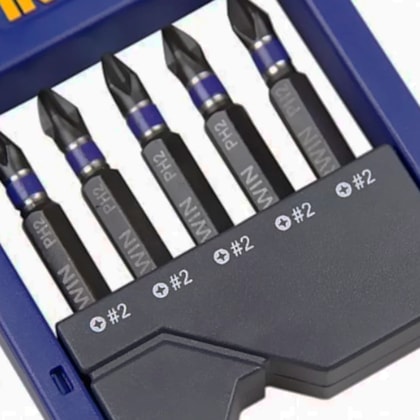 Jogo de Pontas Philips PH2 N.2 50MM Com 5 Peças 1865325 Irwin-87b048c1-2ee8-4a7f-aa5f-55b2333cddf9