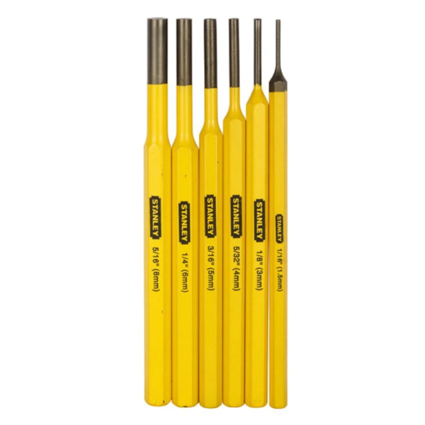 Jogo De Saca Pino - 6 Peças 16-226 Stanley-dda8035f-c25c-49b3-b2bd-2d60cebbd361