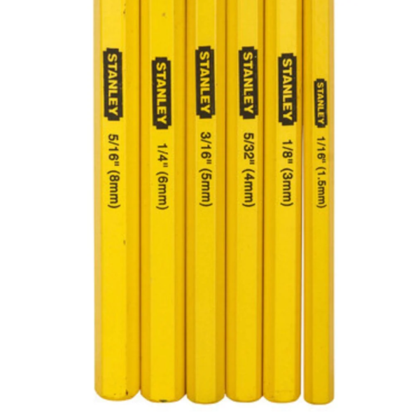 Jogo De Saca Pino - 6 Peças 16-226 Stanley-0a409730-fb2b-474d-82d0-e77336351516