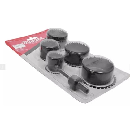 Jogo de Serra Copo Aço Carbono p/ Madeira 6 Peças Makita-d5c903fb-90a8-4f63-a02b-0417f7f65a95