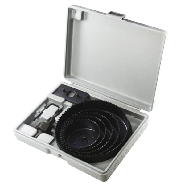 Jogo de Serra Copo Para Madeira 64-127MM Com 8 Peças Mtx-55e5bd1d-d896-4a67-9114-3a1bedd2a286