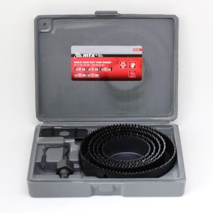 Jogo de Serra Copo Para Madeira 64-127MM Com 8 Peças Mtx-dc7b3d12-e2ce-412f-a0ea-fd075cef2276