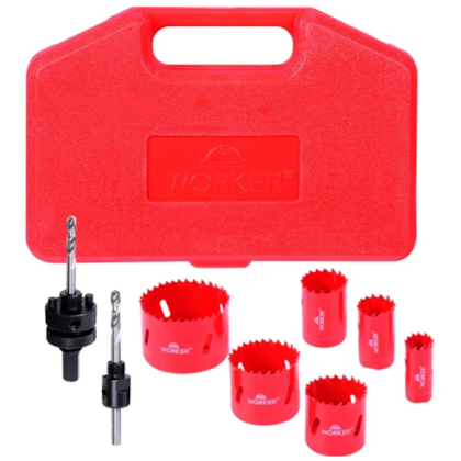 Jogo de Serras Copo 9 Peças - 365661 Worker-1939628c-4713-41ce-ab01-82a7c4d9a00b