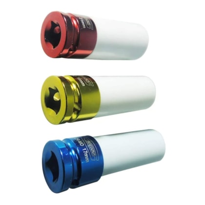 Jogo de Soquete 17,19,21MM Encaixe 1/2 Impacto Longo 13513 Groos-c29e361b-57d7-4d51-9e8a-1153b15078d5