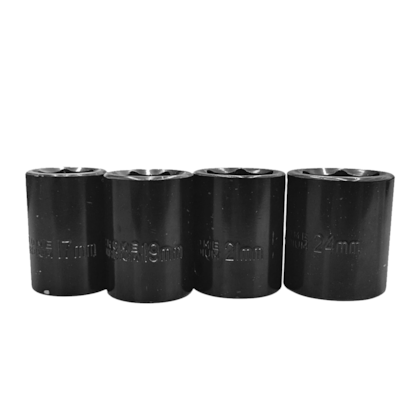 Jogo de Soquete em Aço 1/2