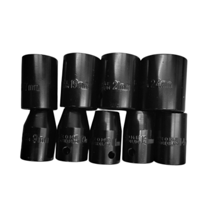 Jogo de Soquete em Aço 1/2