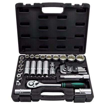 Jogo de Soquete Estriado 1/2