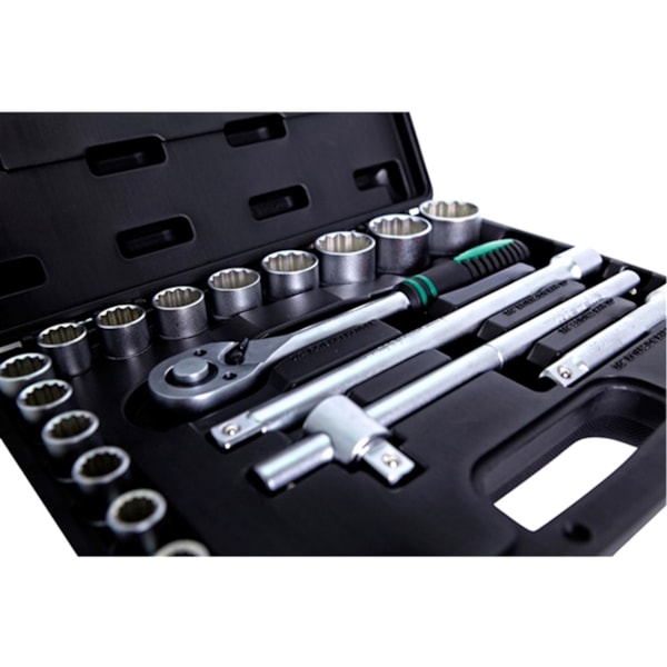 Jogo de Soquete Estriados 10 A 30MM Com 18 Peças Stels-52ea25f5-9f96-45b8-b3f7-0271bc016e91