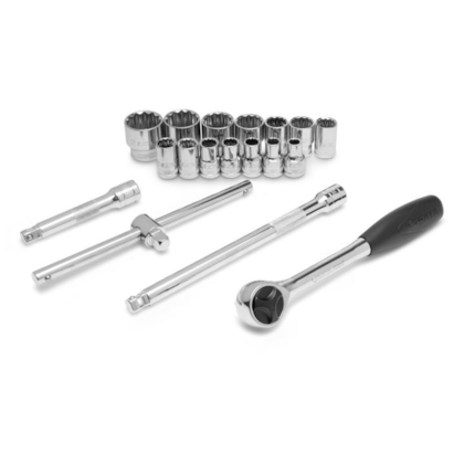 Jogo de Soquete Estriados 10 a 32mm x 1/2 com 18 pçs ST09203SJ Sata-7b1463c0-9823-4e20-b478-9daaff13c529