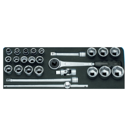 Jogo de Soquetes 1/2 com 25 peças 19/KMU 015503 Gedore-e7bf60ed-84f4-4526-ae97-b1f10fd58583