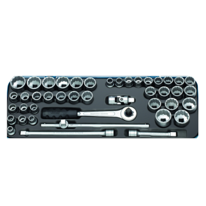 Jogo de Soquetes 1/2 com 43 peças D19PMZ 015559 Gedore-3db7d0d3-bd09-47e4-839b-f7b6f9941381