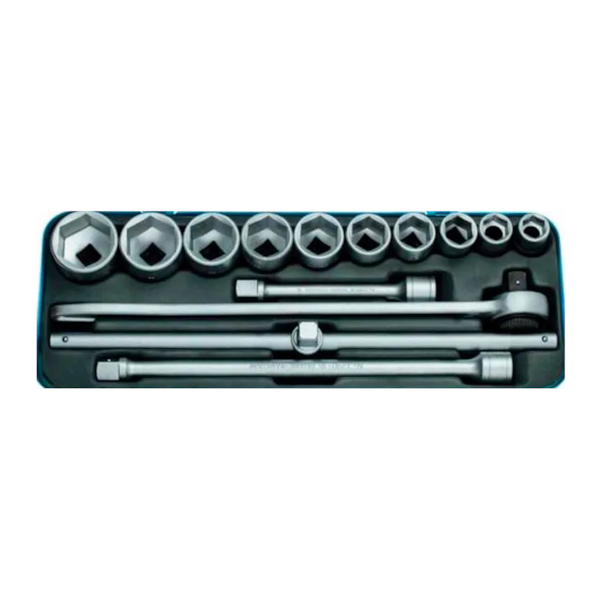 Jogo de soquetes 3/4 com 14 peças D32/EMU 017201 Gedore-224cd62e-ec54-405d-9e3b-85f89c8e19d3