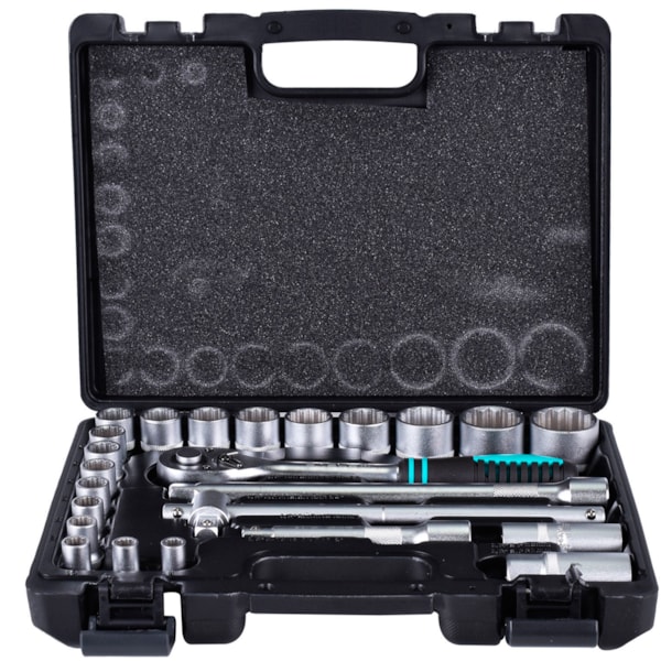 Jogo de Soquetes 8 a 32mm 1/2