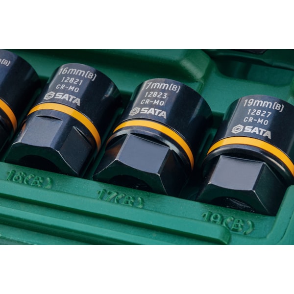 Jogo de Soquetes de Extração 1/4 e 3/8 13 Pçs ST09137 Sata-b83bfe82-d3e3-429a-b1ef-0db718035a1e