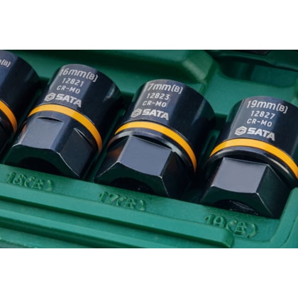 Jogo de Soquetes de Extração 1/4 e 3/8 13 Pçs ST09137 Sata-22d013f4-bfa7-4566-ae38-2745e2813d6f