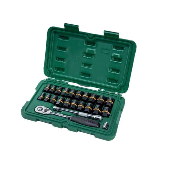 Jogo de Soquetes de Extração 1/4 e 3/8 23 Pçs ST09138 Sata-deef3273-3ef8-4bb1-9f3f-c83043bf3097