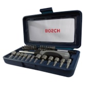 Jogo de Soquetes e Bits com Chave manual 46 Peças 2607017399 Bosch