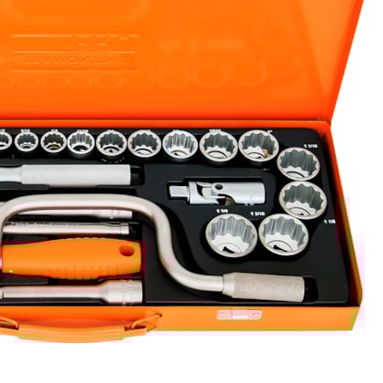 Jogo de Soquetes Estriados 1/2