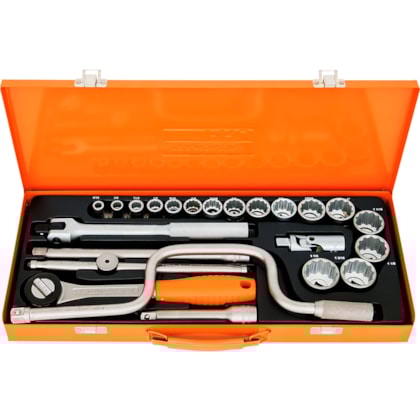 Jogo de Soquetes Estriados 1/2