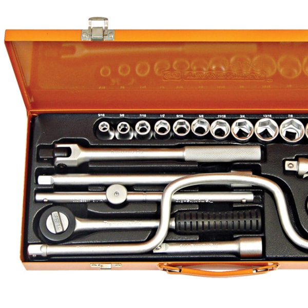 Jogo de Soquetes Sextavados 1/2