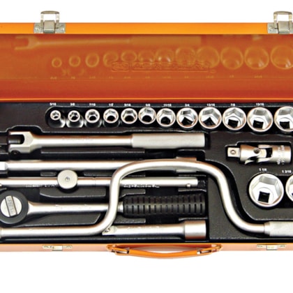 Jogo de Soquetes Sextavados 1/2