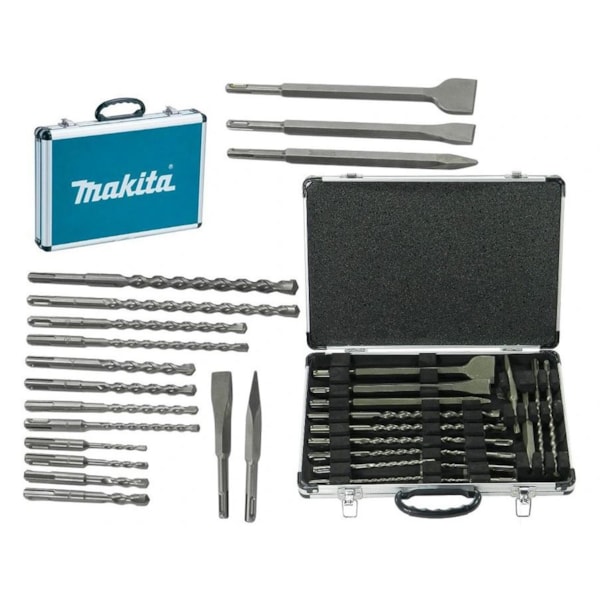Jogo de Talhadeiras Ponteiros e Brocas SDS Plus D-42444 com Maleta Makita-856df6a4-908a-405a-94b3-361dfebe092f