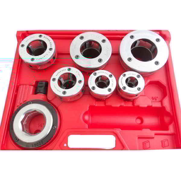 Jogo de Tarraxas Manual para Tubos 1/2 a 2