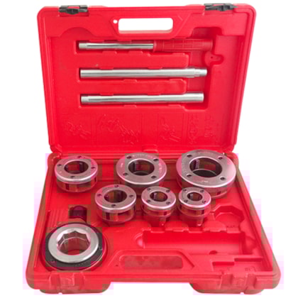 Jogo de Tarraxas Manual para Tubos 1/2 a 2