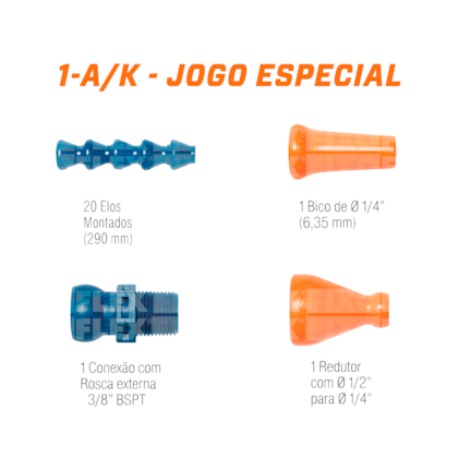 Jogo Especial Fixoflex 1-AK 1/4