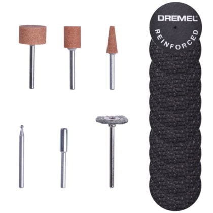 Jogo Mini Retífica Esculpir e Gravar Para Metal Com 16 Peças Dremel-941763a7-3801-4bce-b151-7047bdae9fe3
